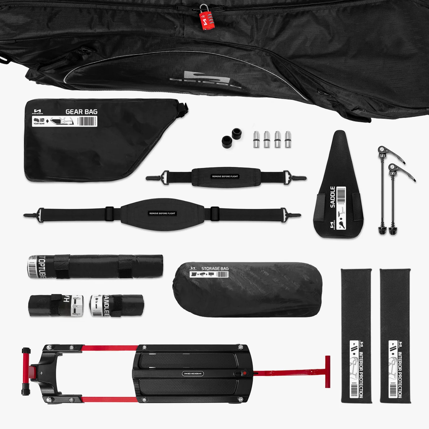AEROCOMFORT 3.1 ROAD BIKE TRAVEL BAG - Image 7