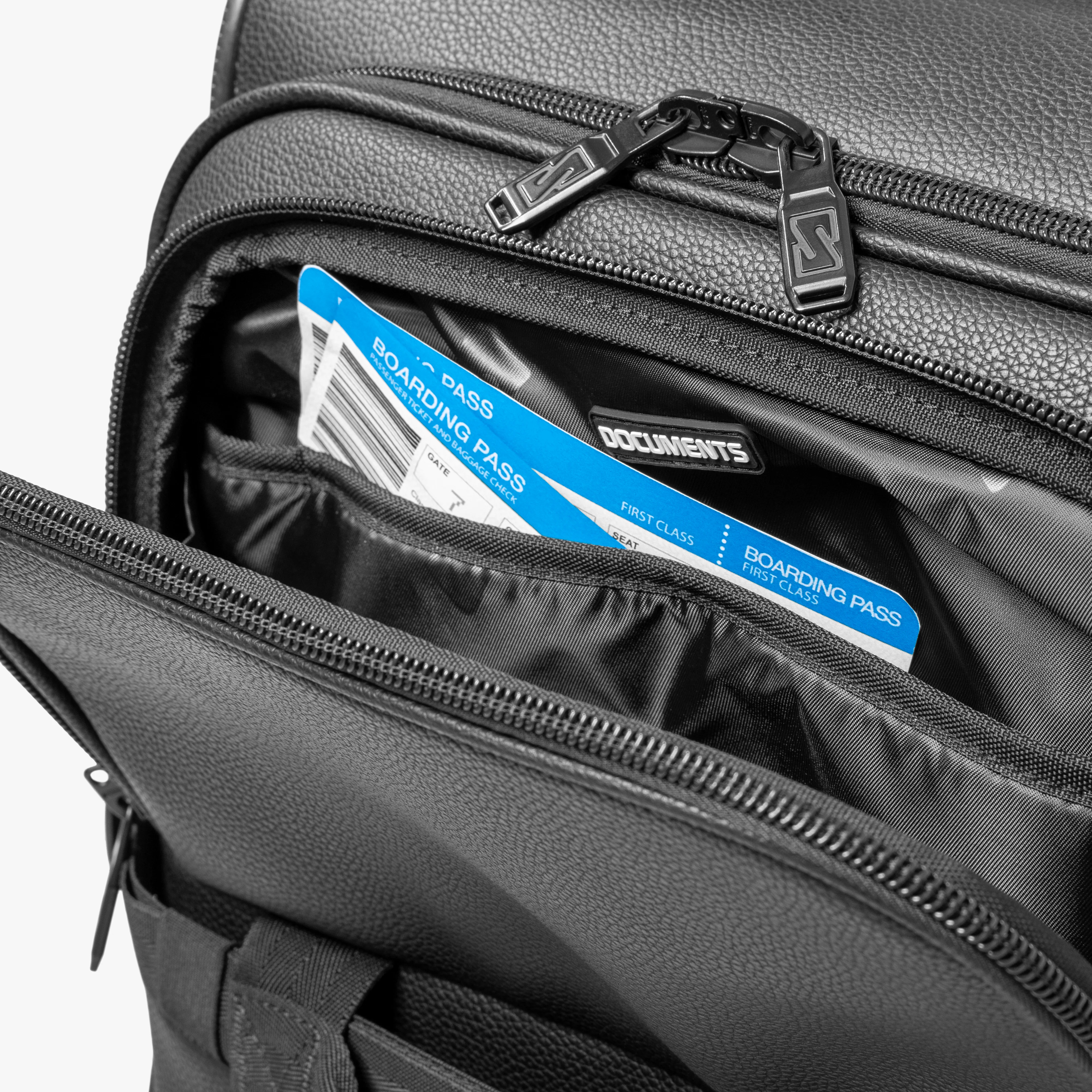 CABIN LUGGAGE 35L - 4WD - VEGAN LEATHER SYNERSKIN™ - Image 11