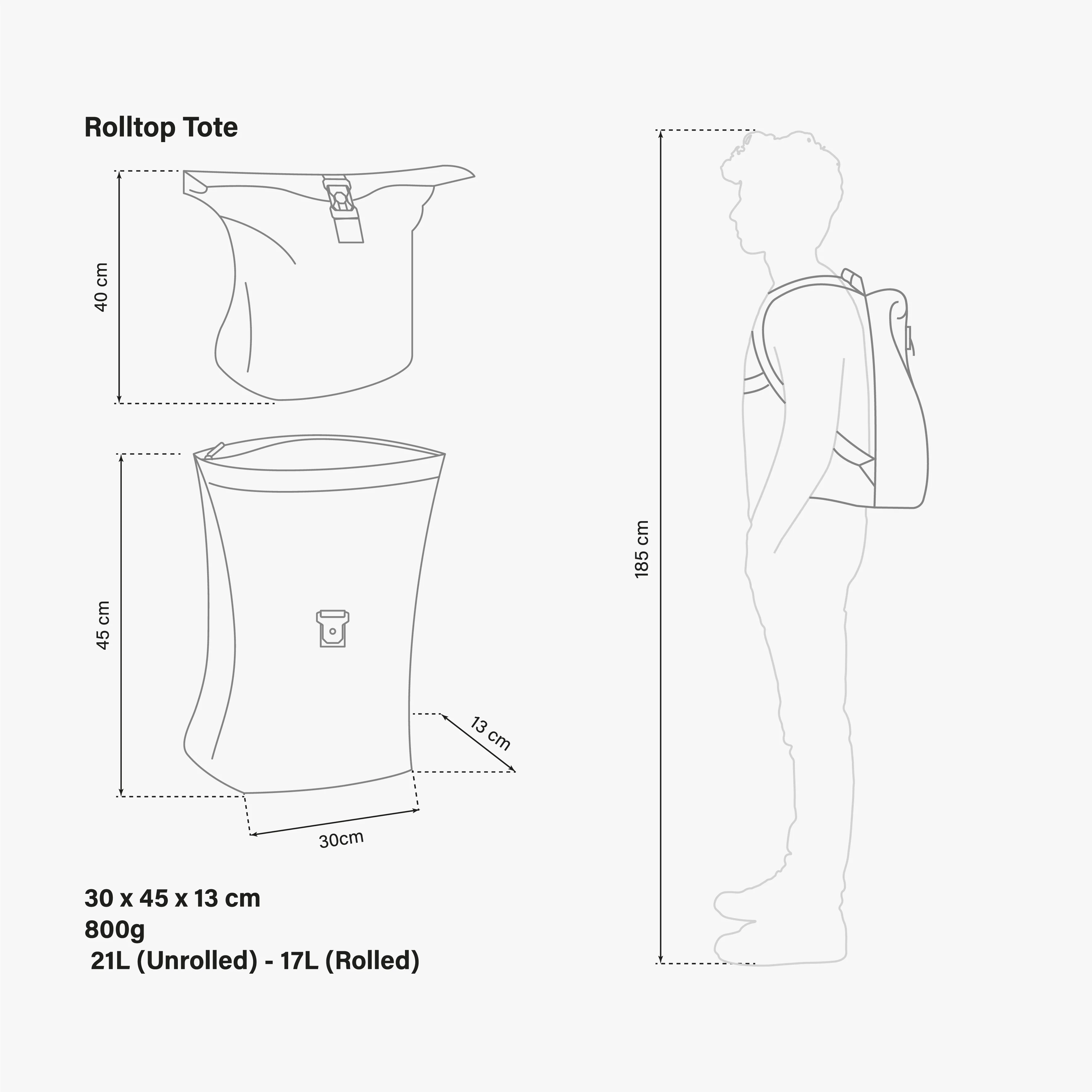 ROLLTOP BACKPACK 17L - Image 6