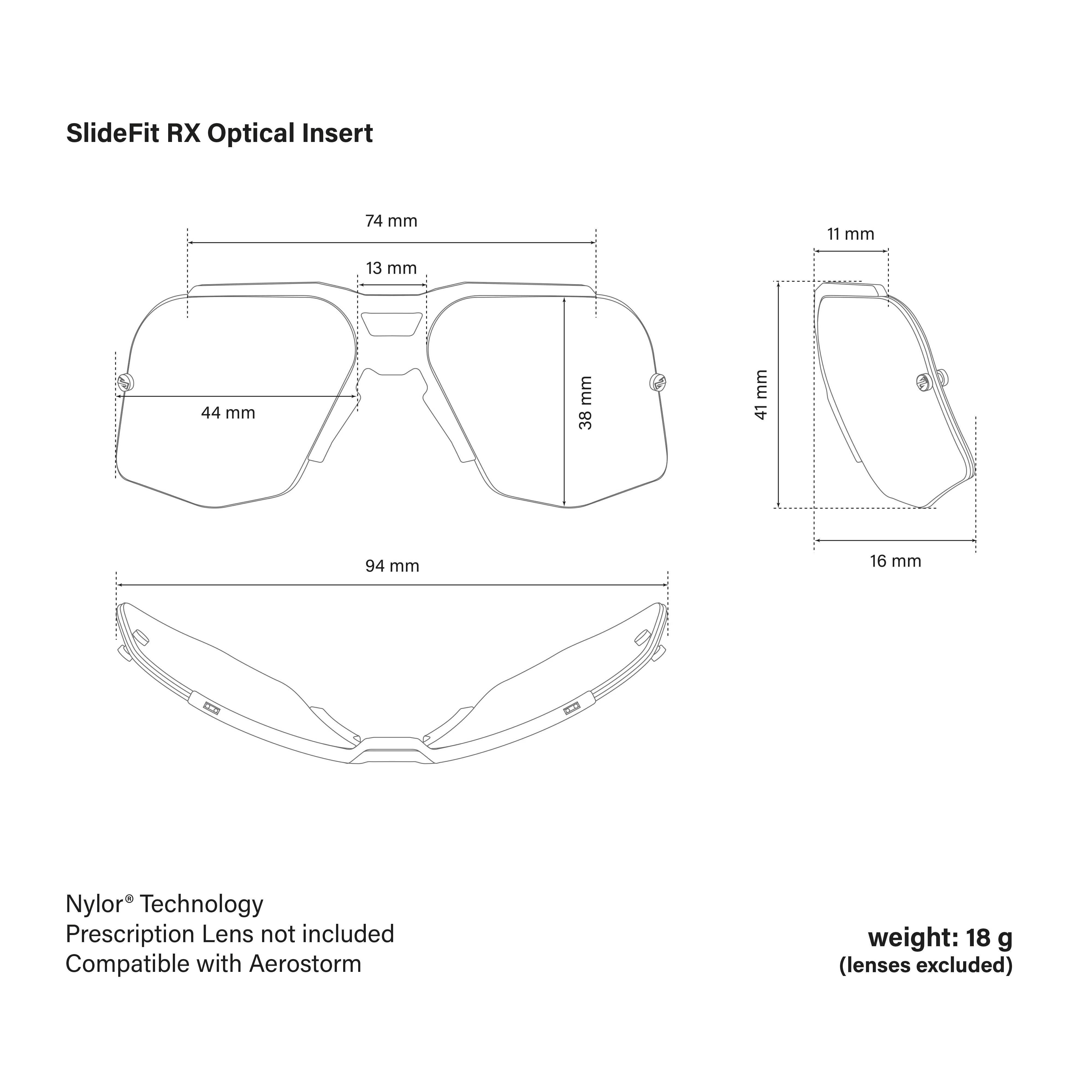 SLIDE FIT RX OPTICAL INSERT - Image 9